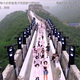 The first episode of Road to the Runway featured a catwalk competition on the Great Wall of China.